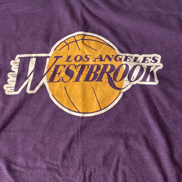 Next Level Apparel Adult Large Los Angeles Westbrook Short Sleeve Tee Shirt - Picture 3 of 4